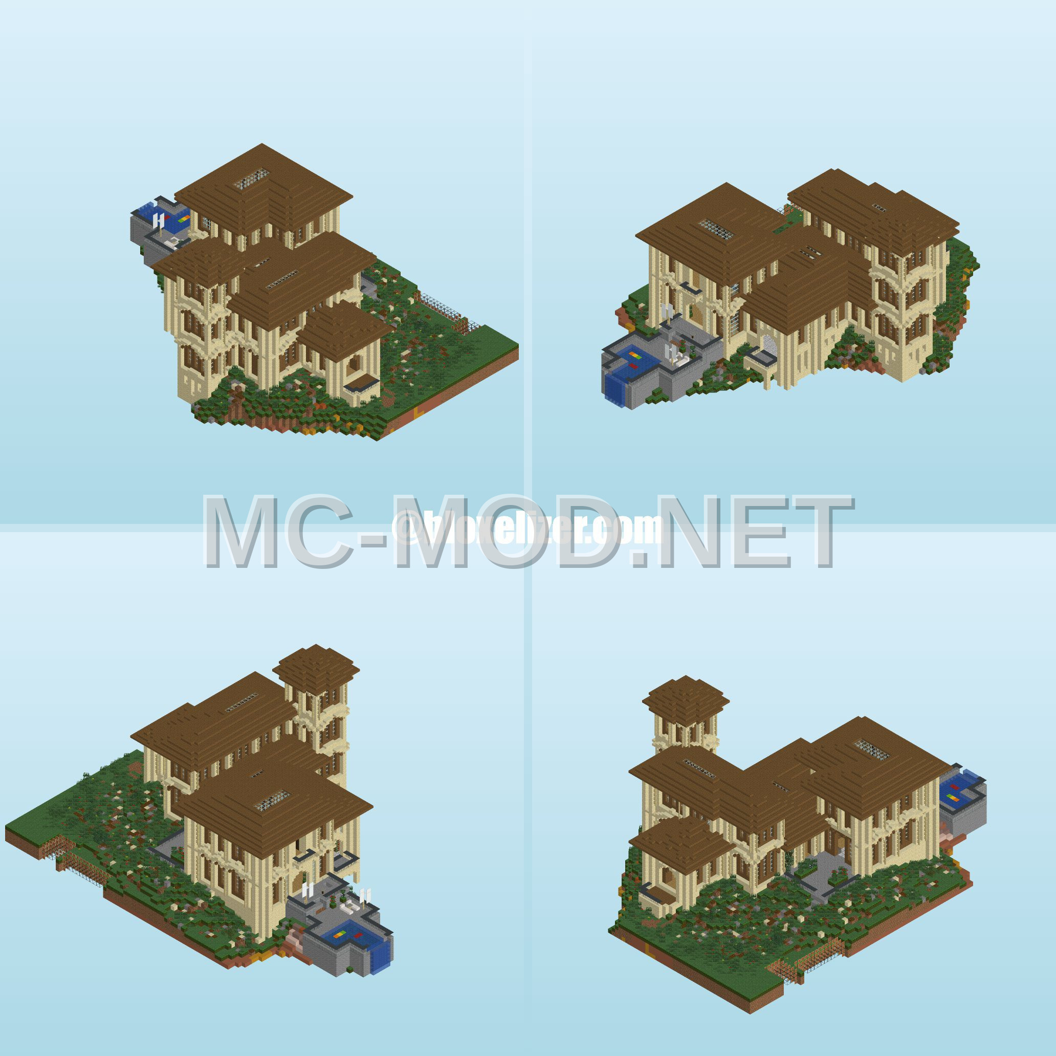 Desert Sandstone Home with Terracotta Accents