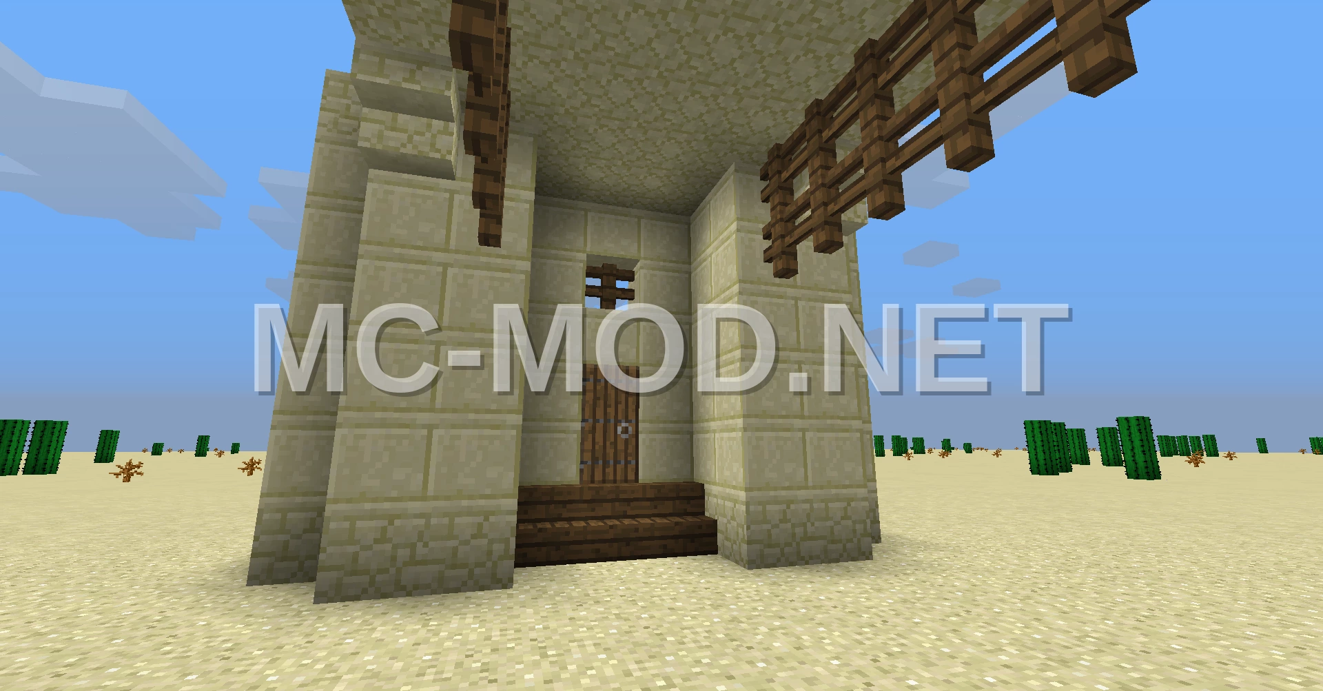 Desert Village Entrance Gate
