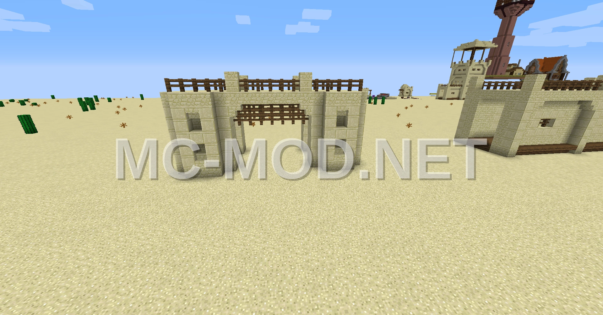 Desert Village Entrance Gate