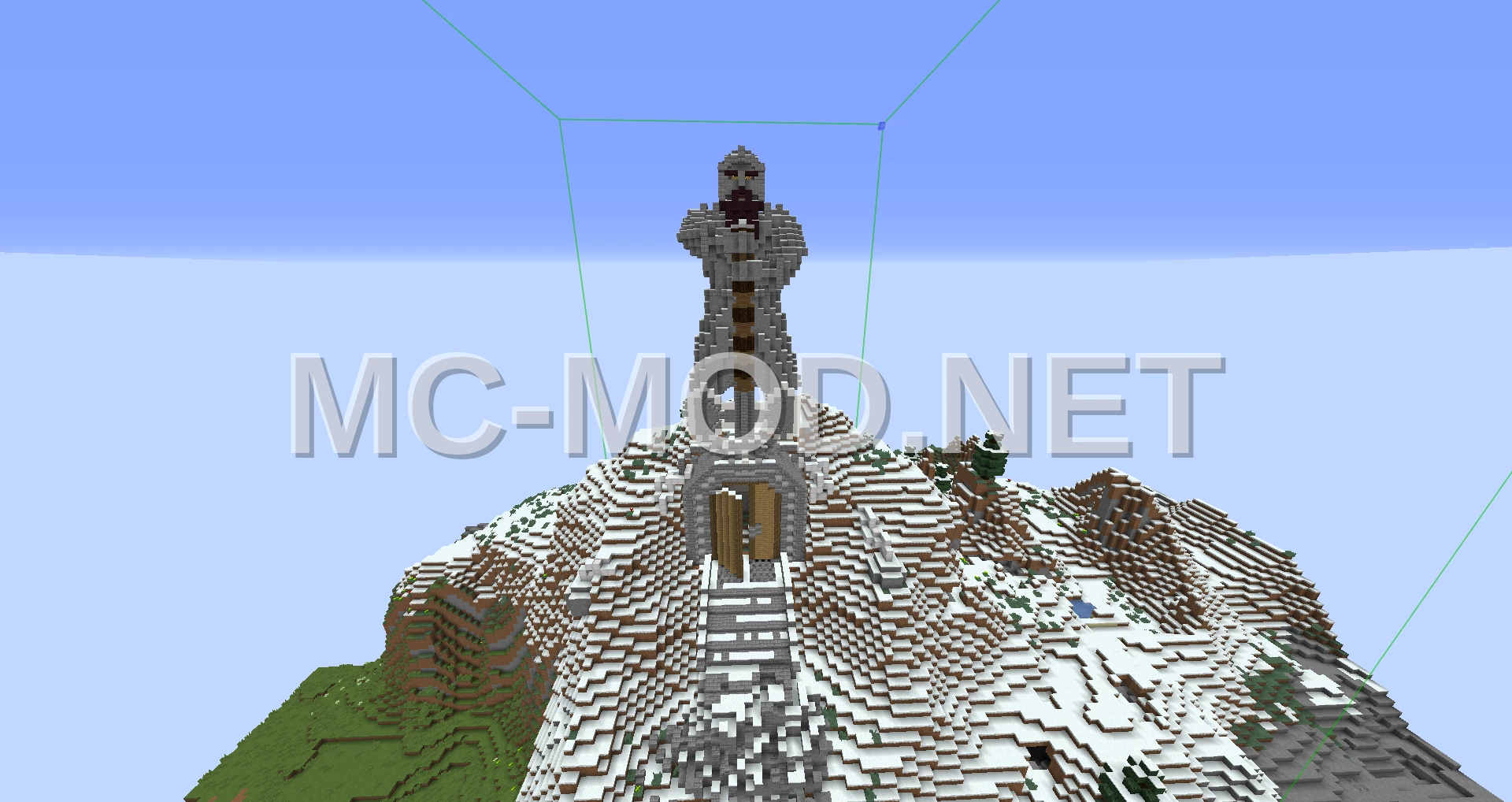 Dwarven Mountain Gate Structure