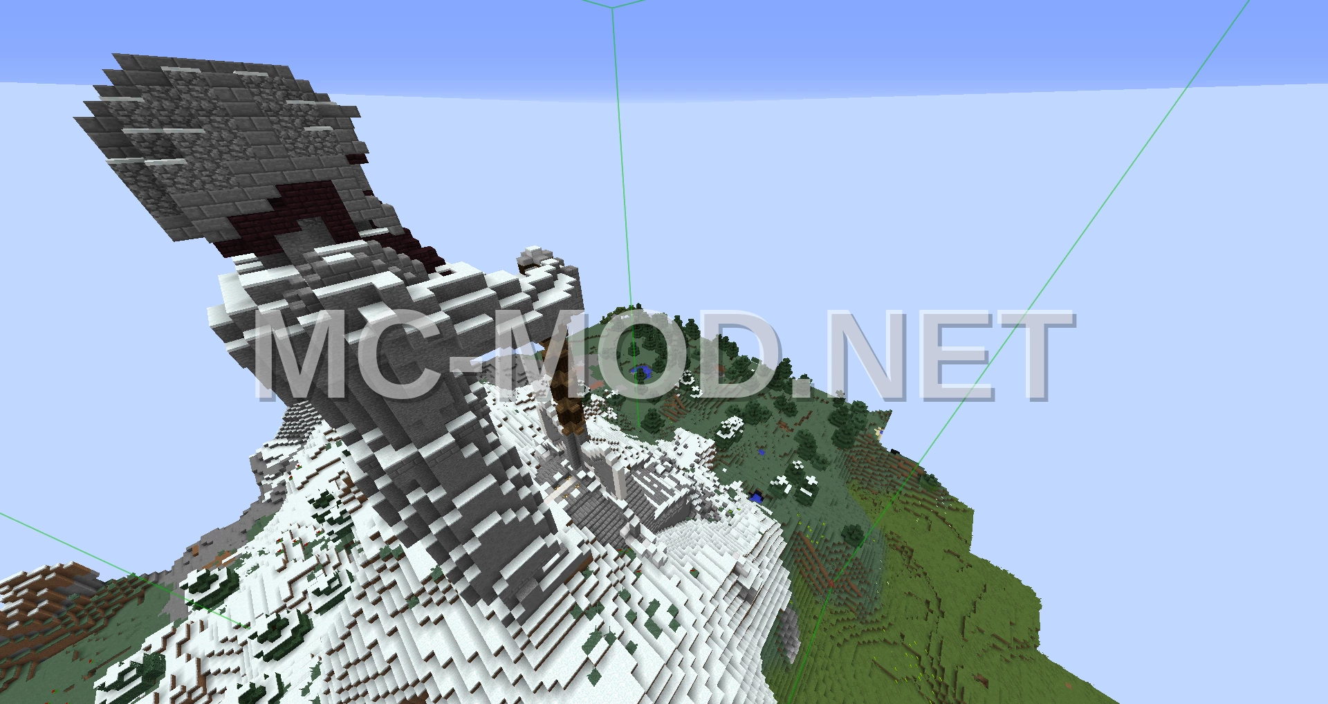 Dwarven Mountain Gate Structure