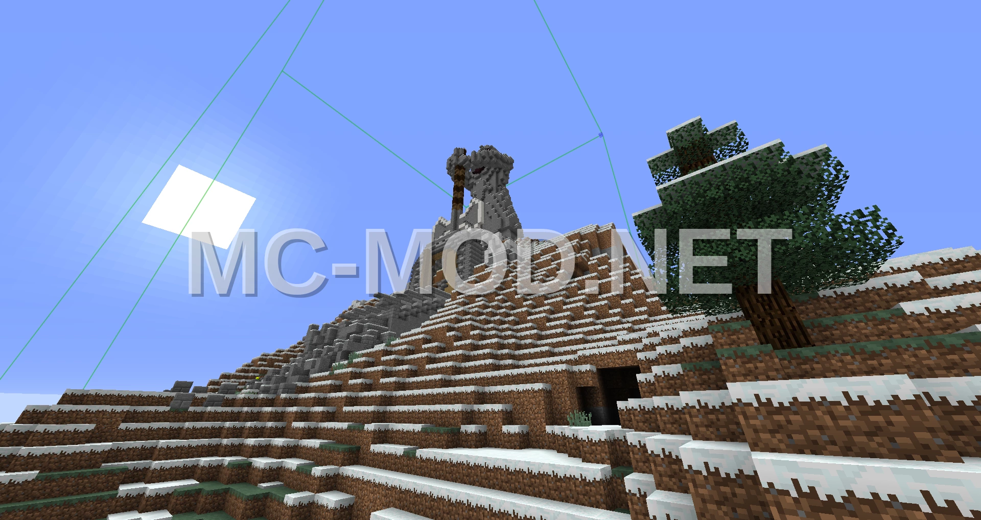 Dwarven Mountain Gate Structure