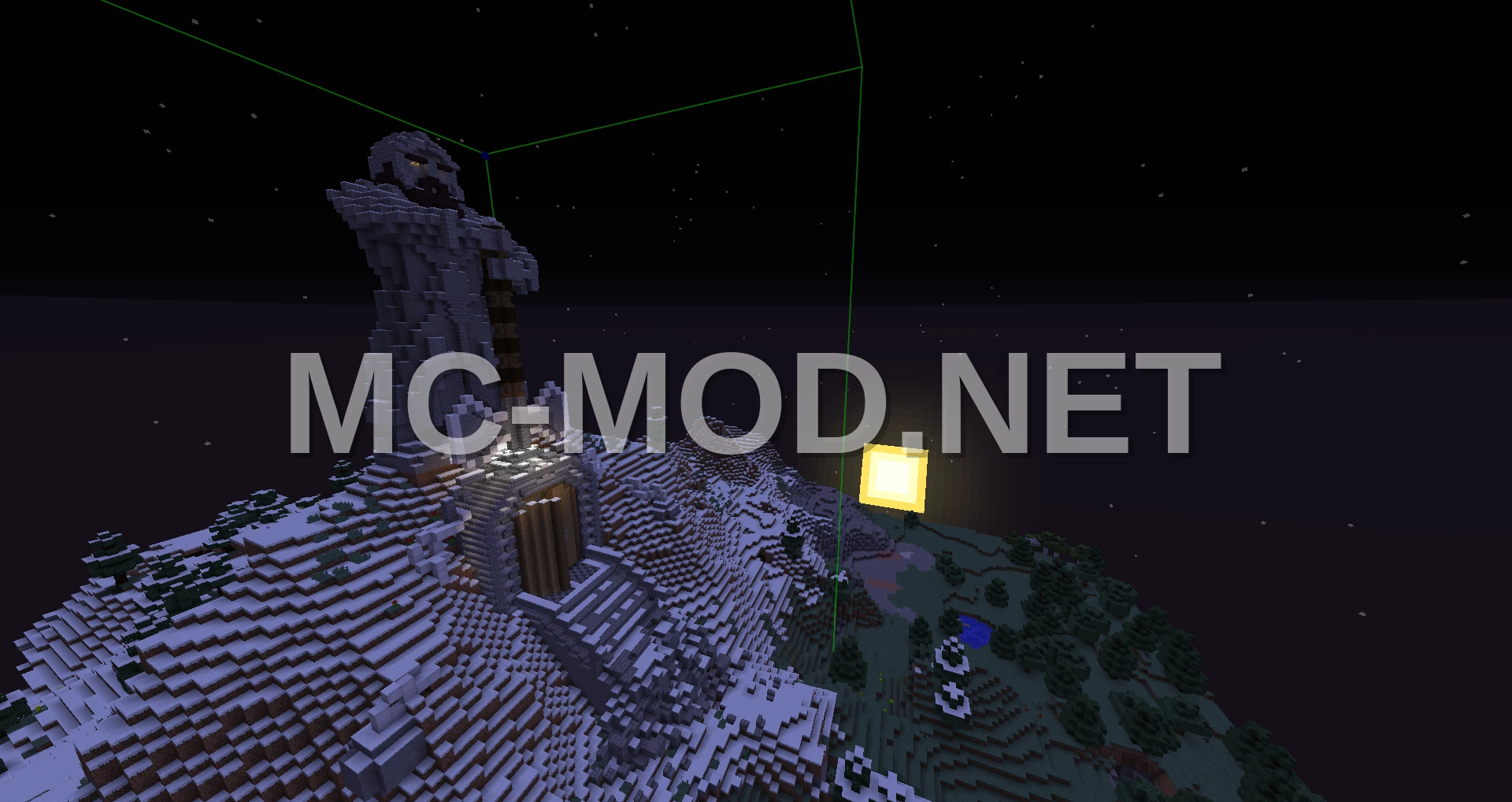 Dwarven Mountain Gate Structure