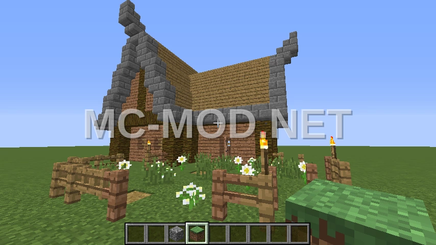 Easy Jungle Wood Viking House
