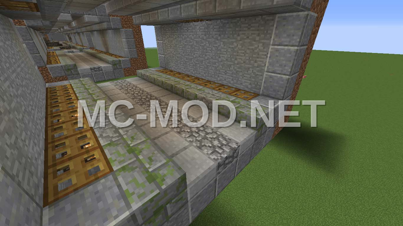 Fallout Sewer Block – Dirt & Stone