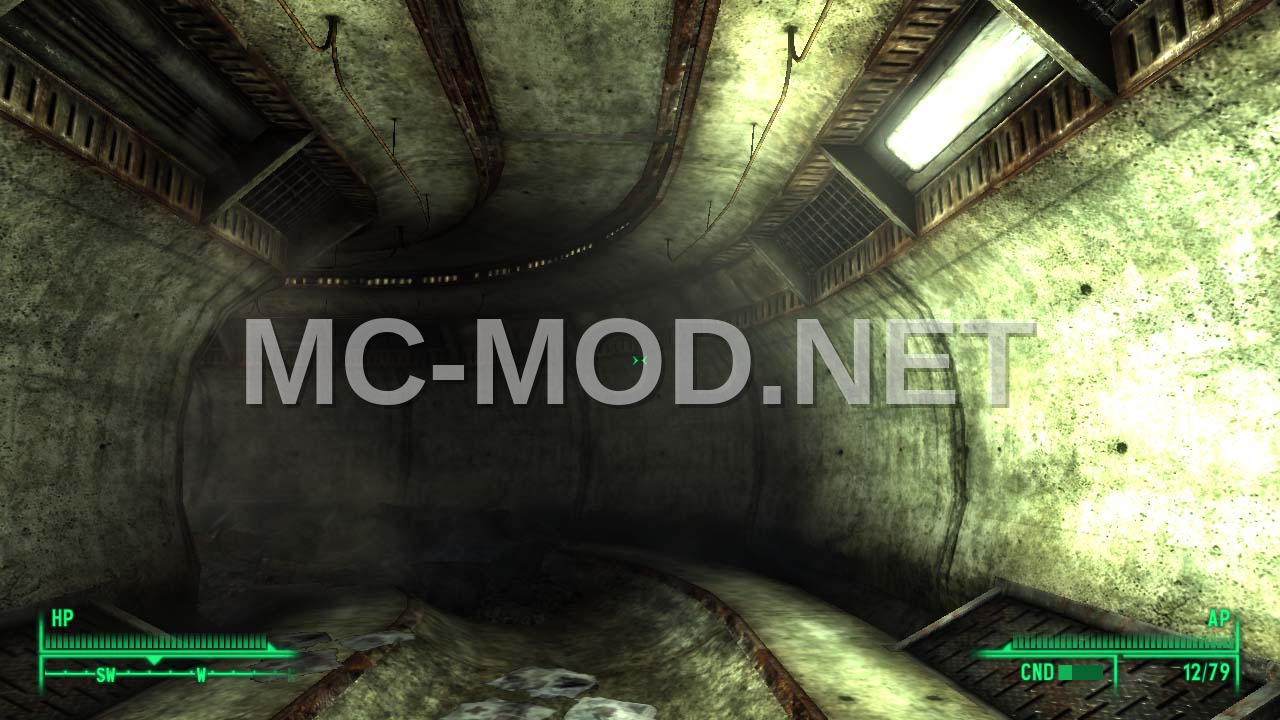 Fallout Sewer Block – Dirt & Stone