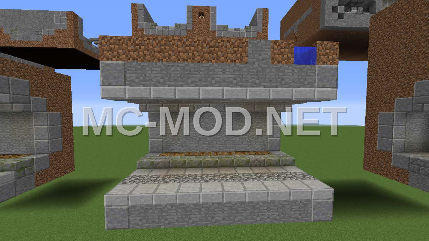 Fallout Sewer Block – Dirt & Stone