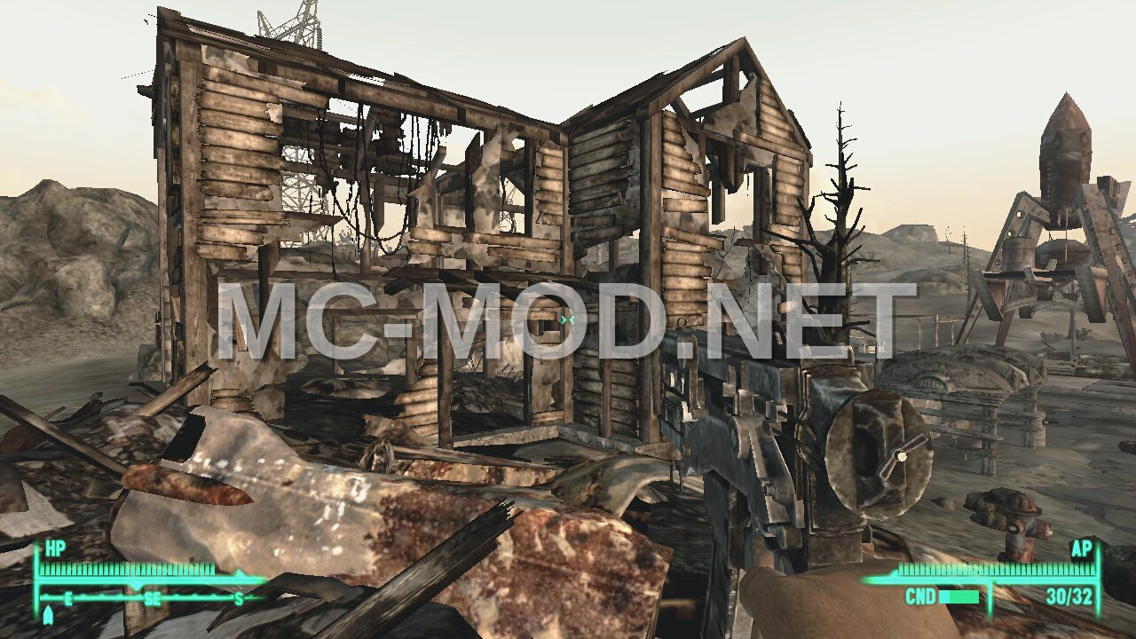 Fallout 3 Ruined House Exterior