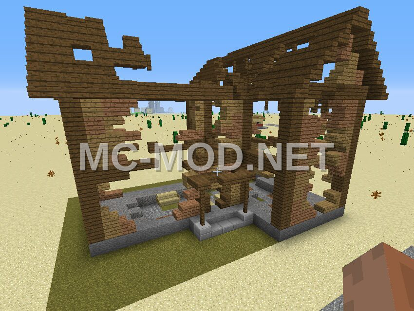 Fallout 3 Ruined House Exterior