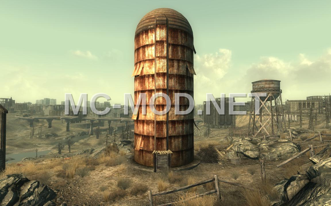 Fallout 3 Style Grain Silo