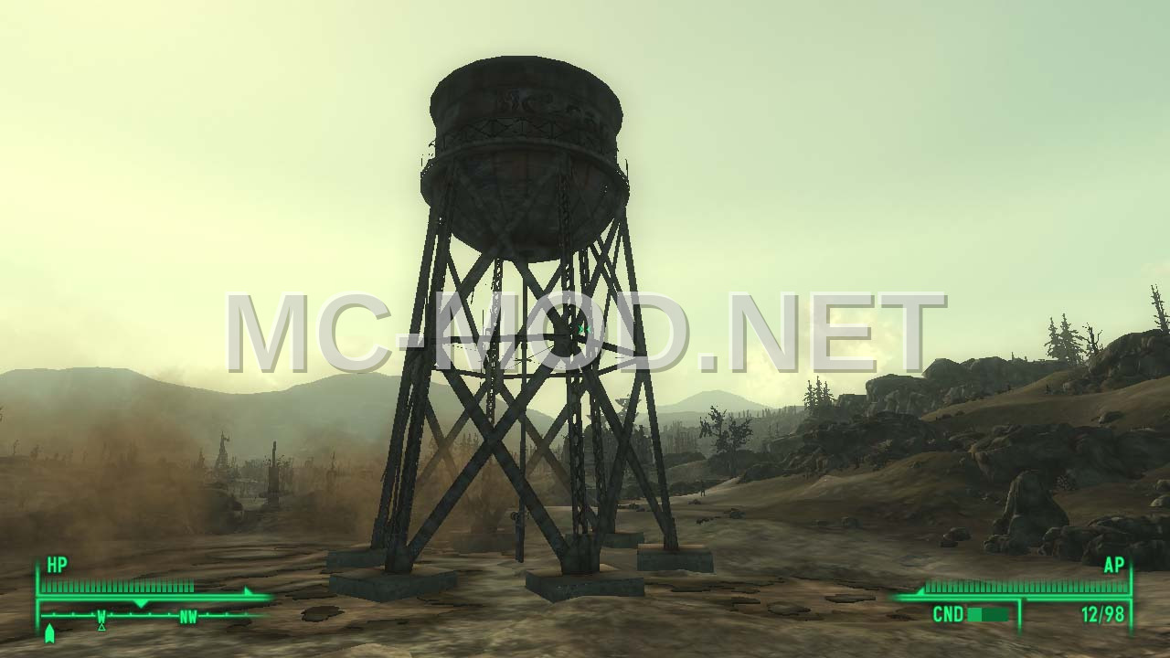Fallout 3 Water Tower Structure