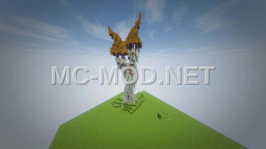 Fantasy Tower – Cobblestone & Grass