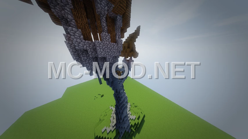 Fantasy Tower – Cobblestone & Grass