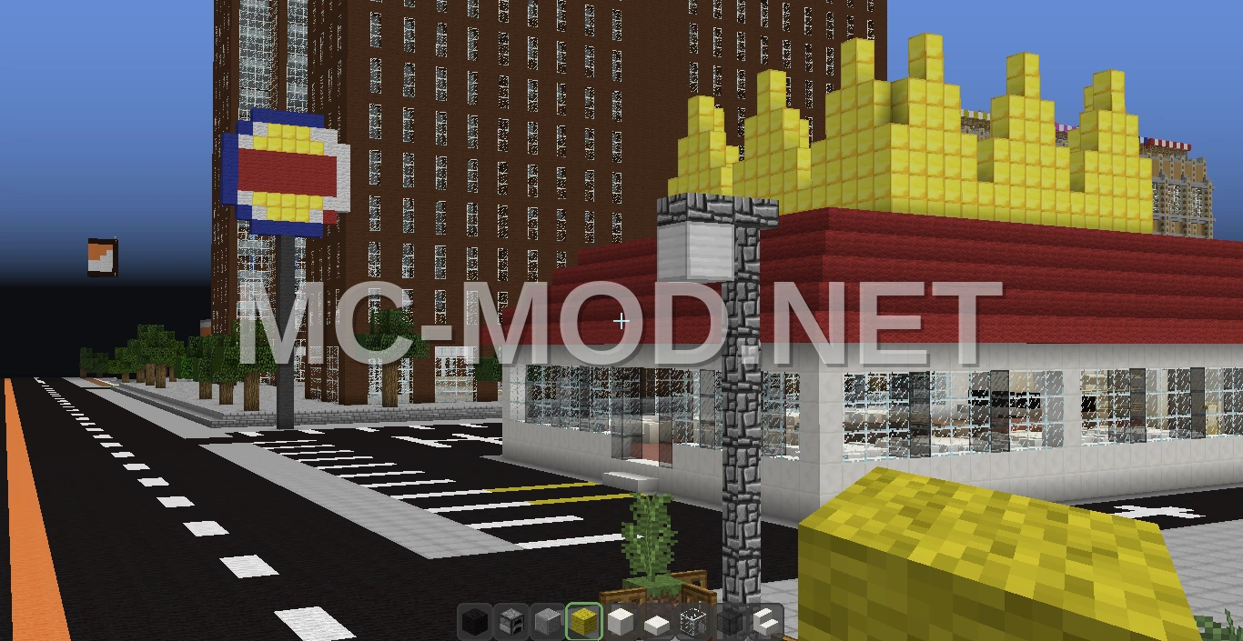 Fast Food Restaurant Building