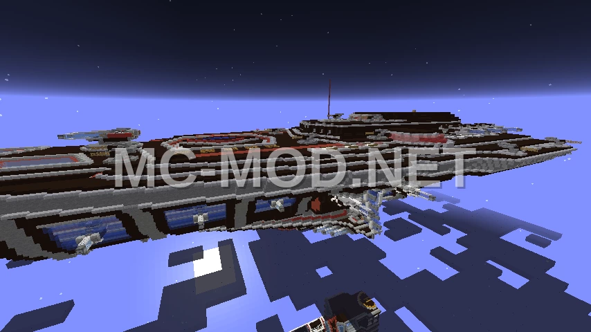 Futuristic Spaceship Build
