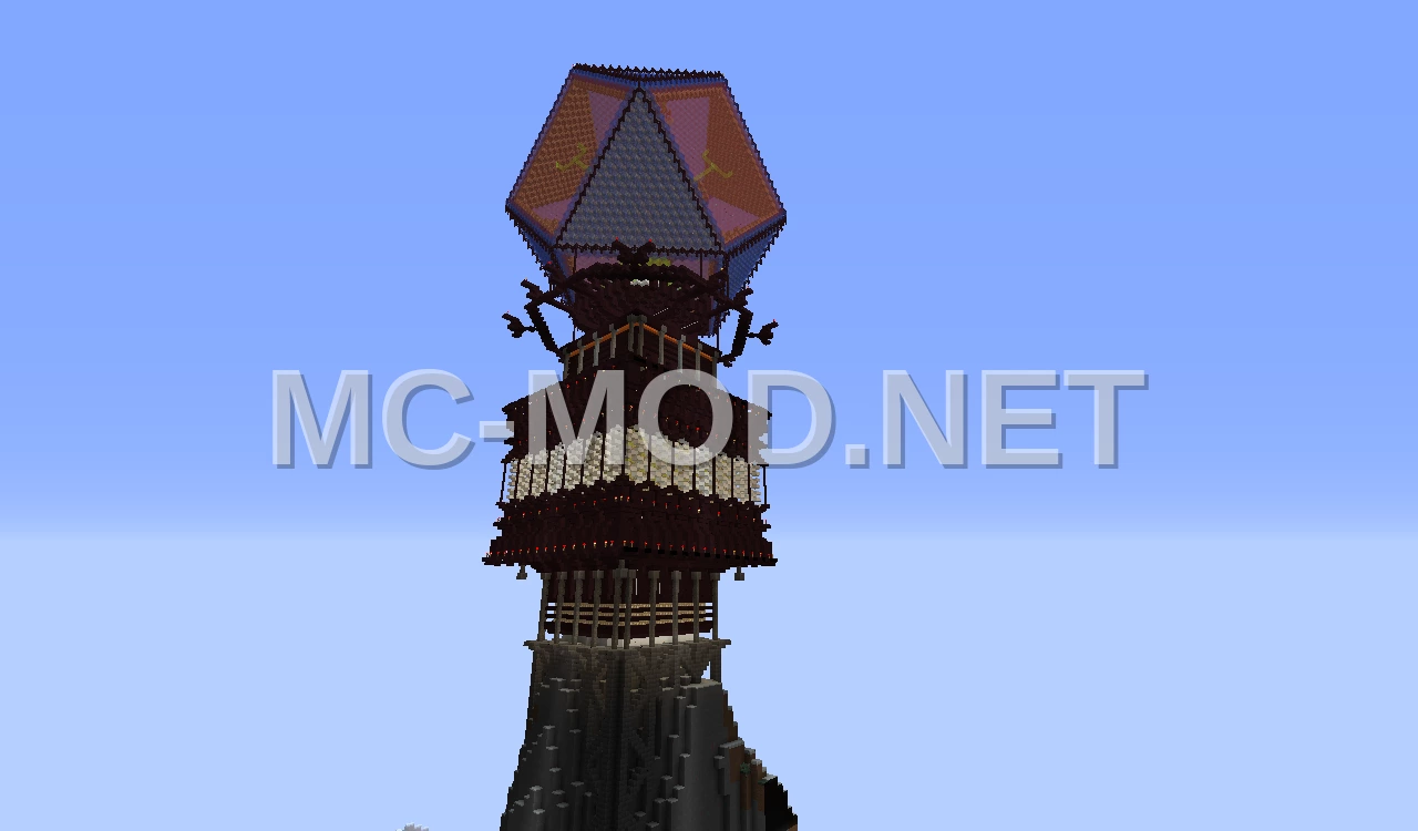 Futuristic Truncated Octahedron Structure