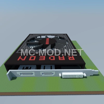 Gaming Graphics Card Schematic