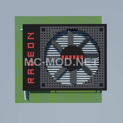 Gaming Graphics Card Schematic