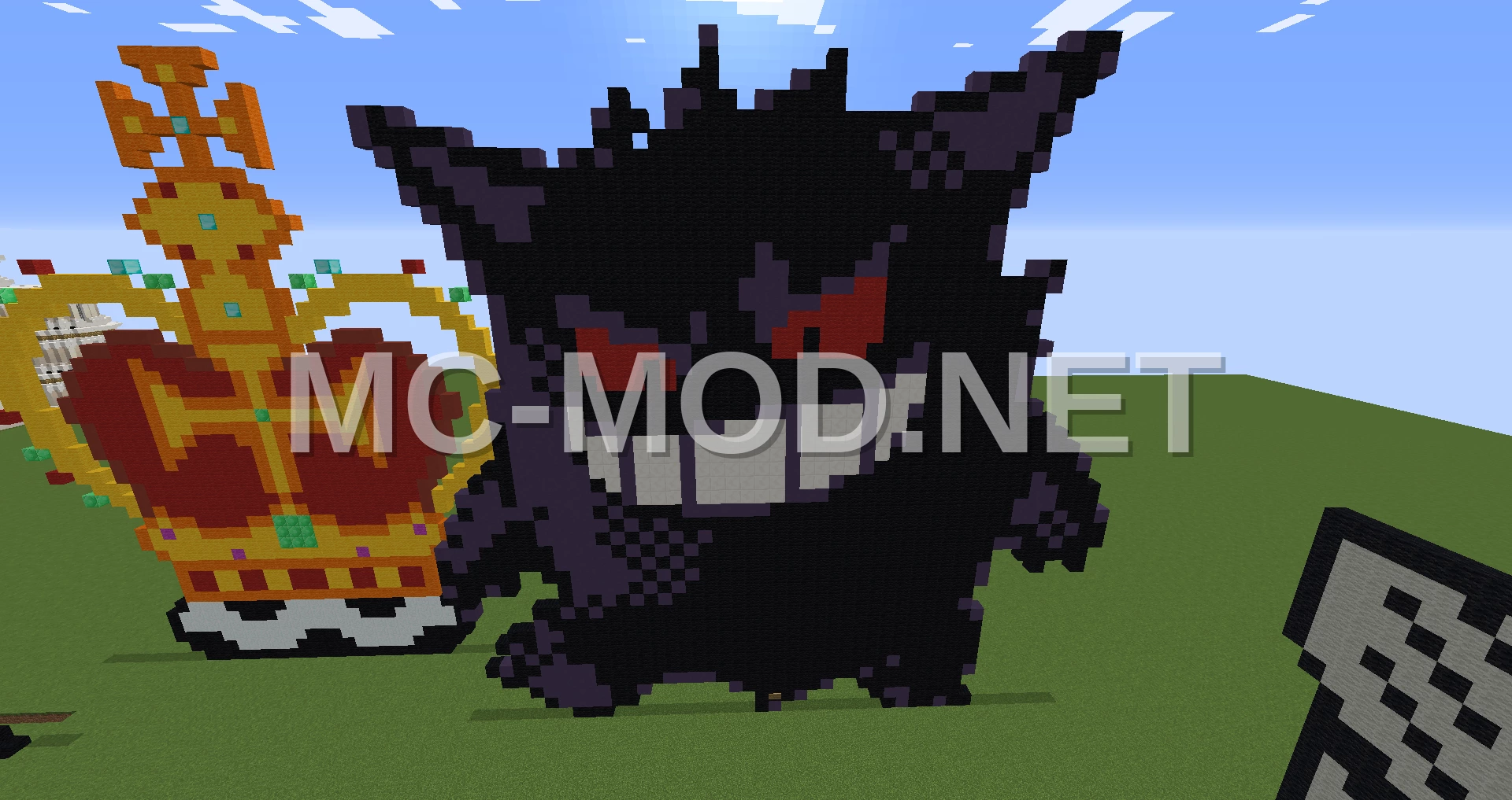 Gengar Pixel Art