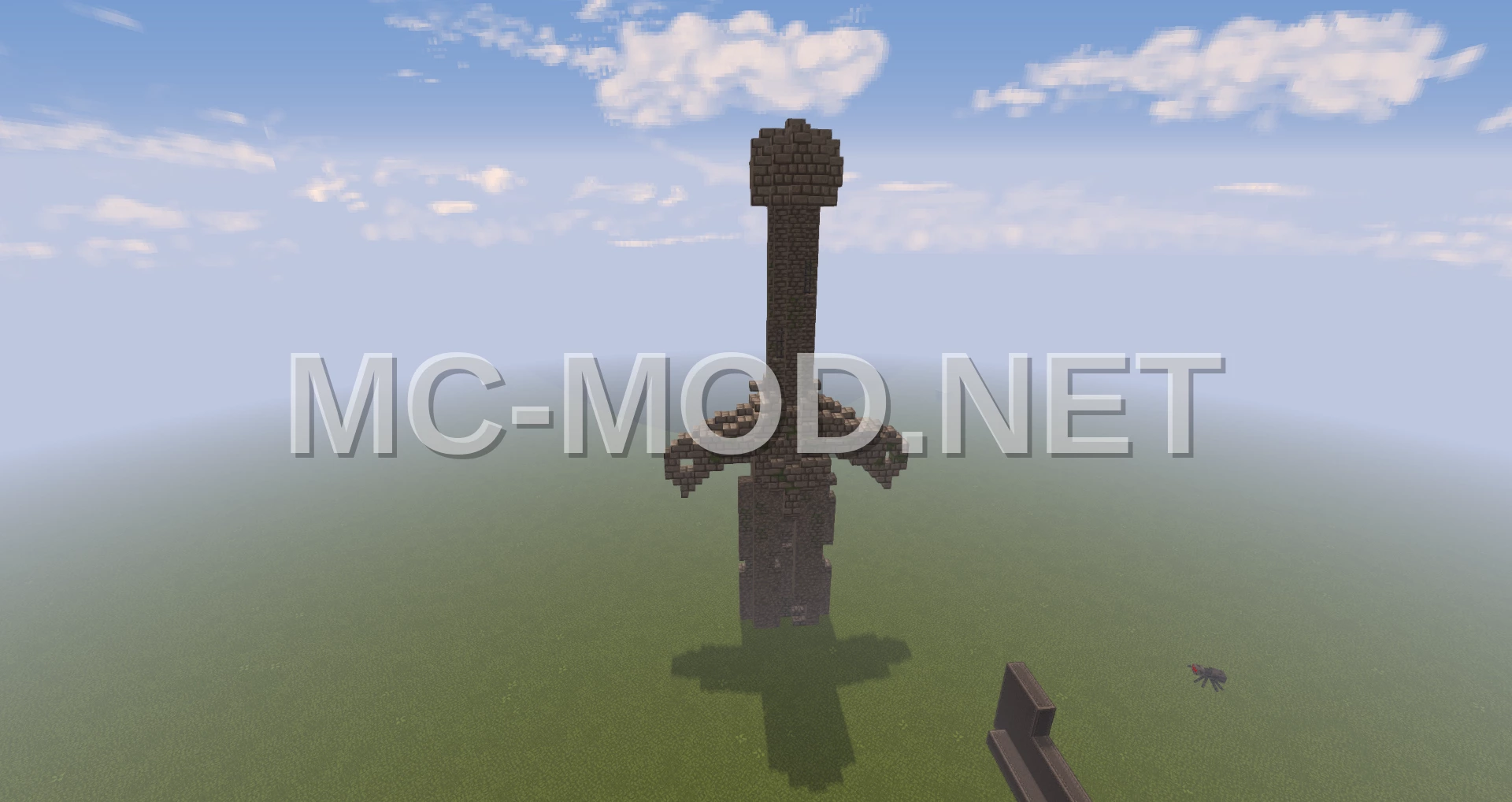 Giant Ancient Sword Structure