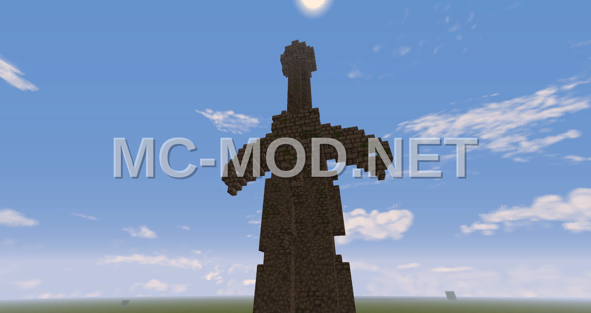 Giant Ancient Sword Structure