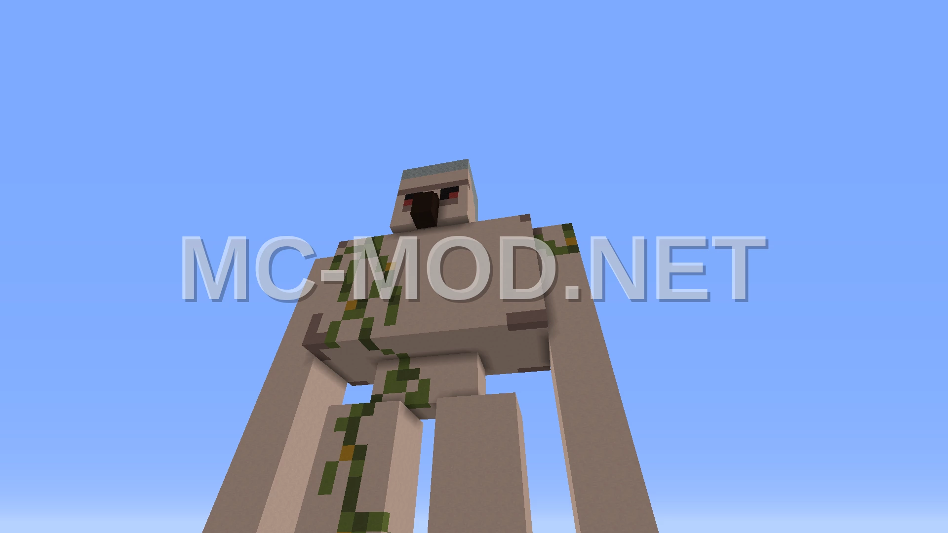 Giant Iron Golem Statue