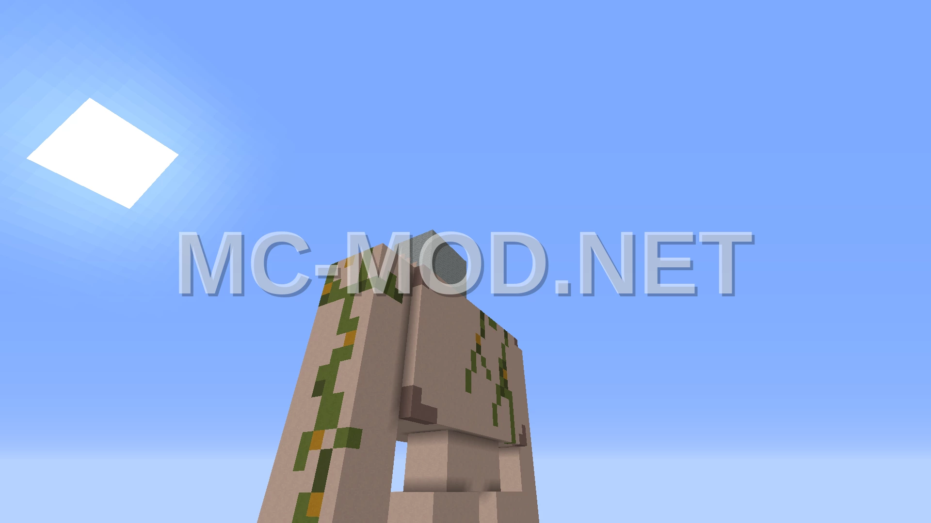 Giant Iron Golem Statue