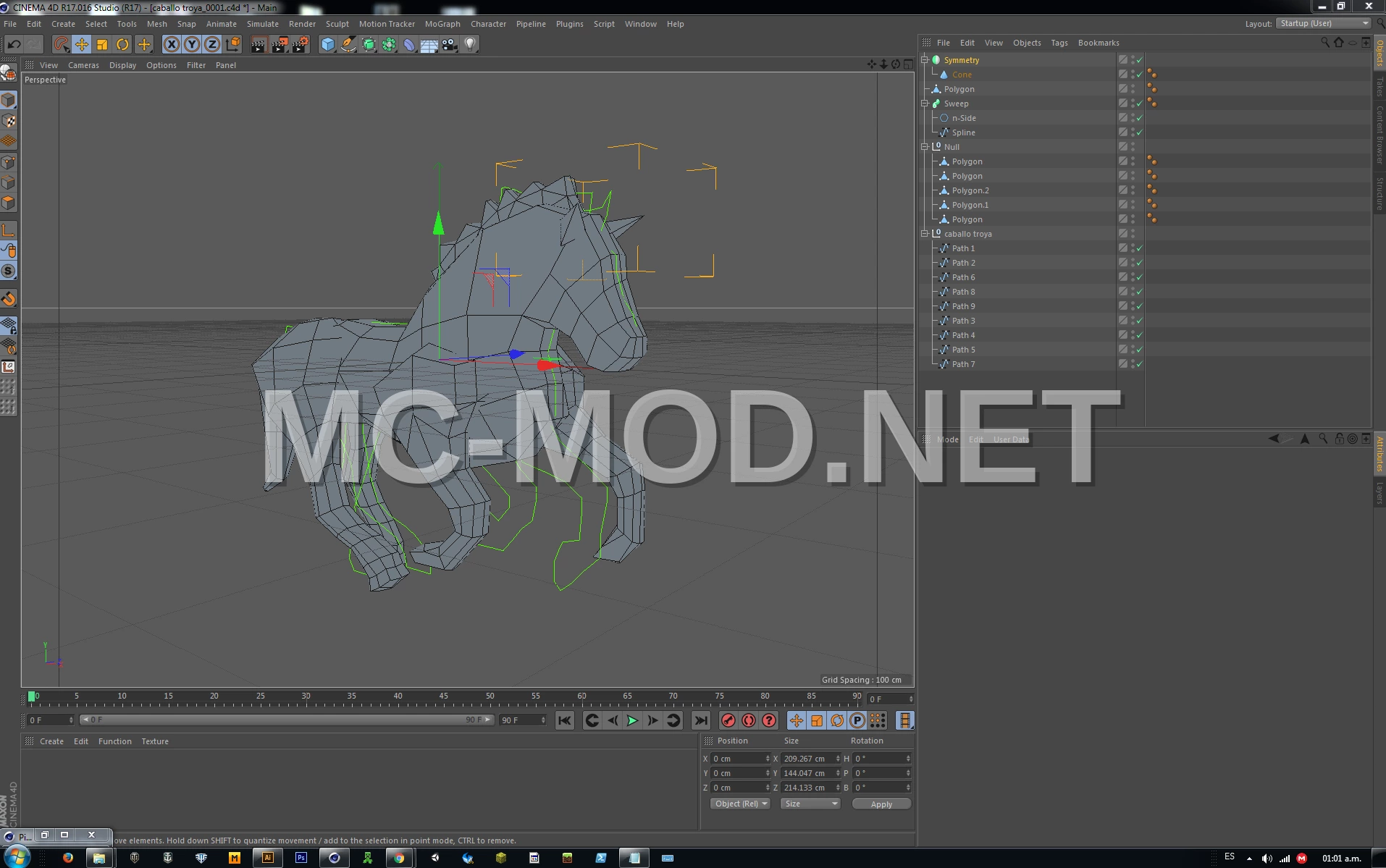 Giant Trojan Horse Structure