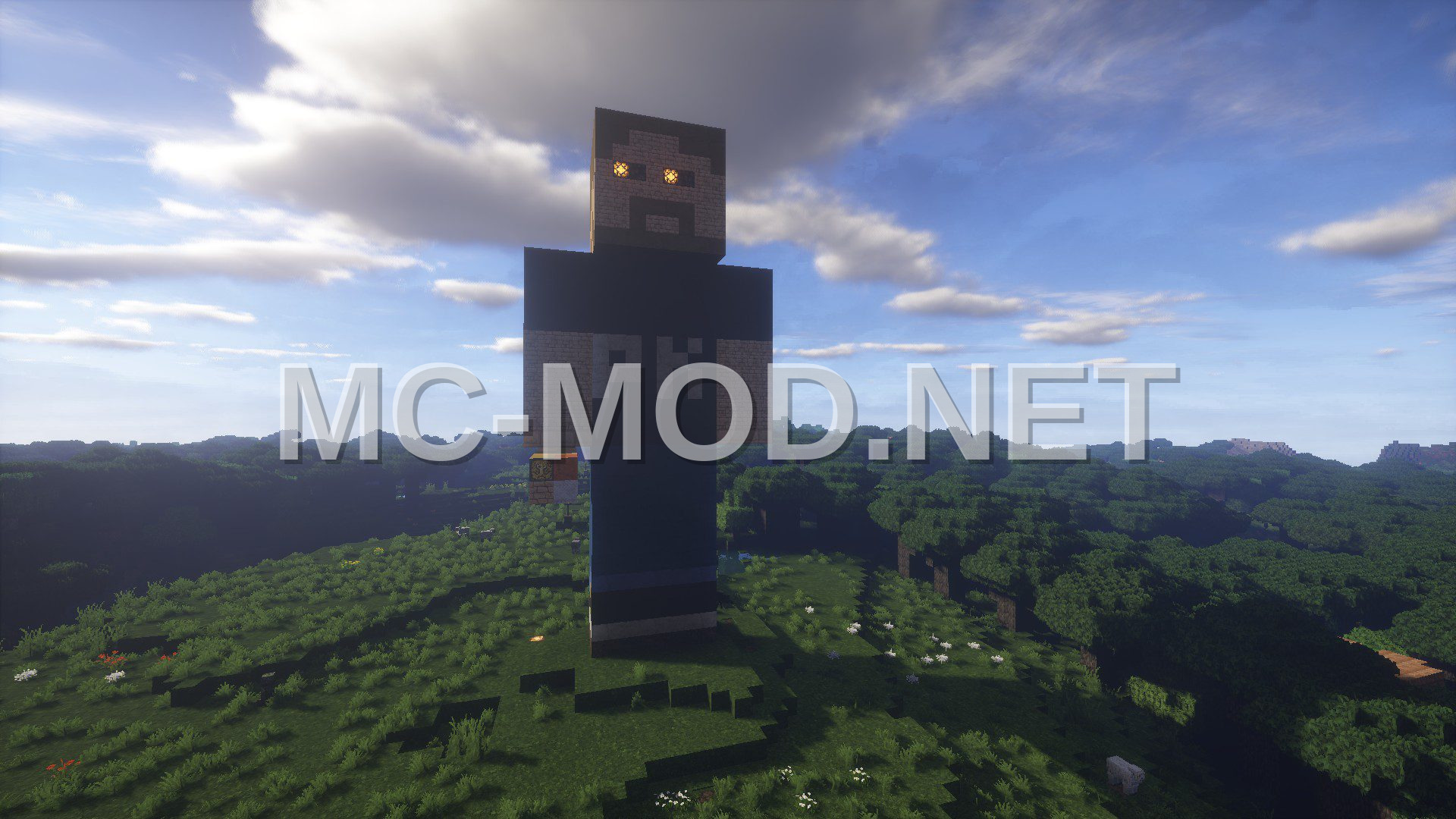 Gronkh Statue with Shoulder Door