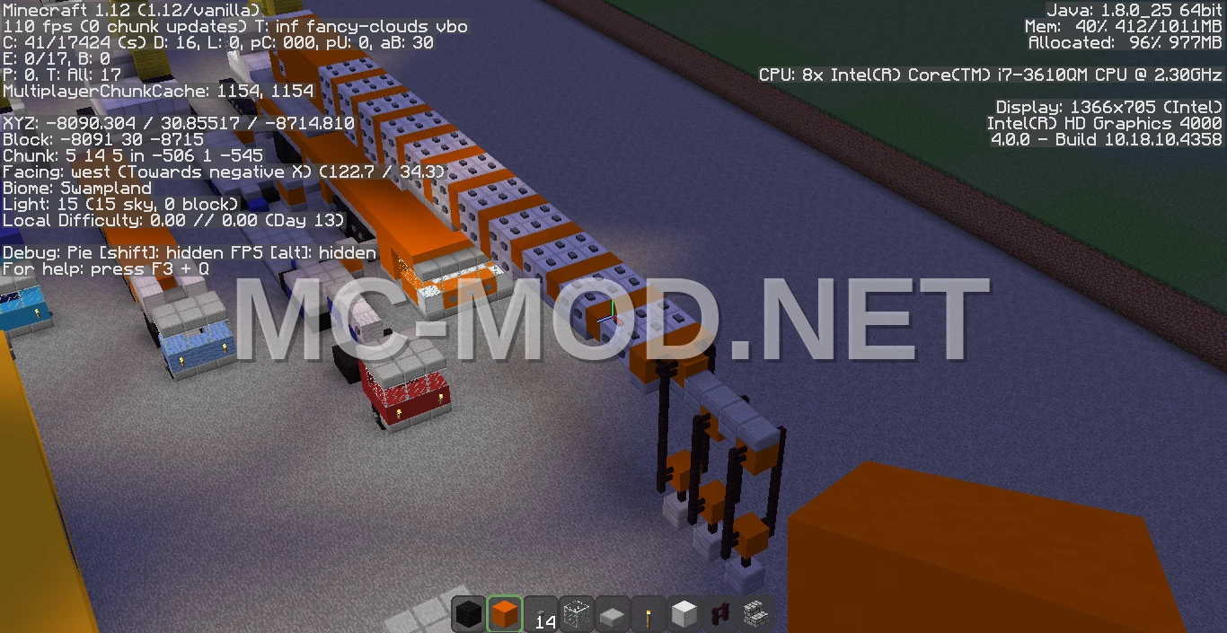 Heavy Crane Truck