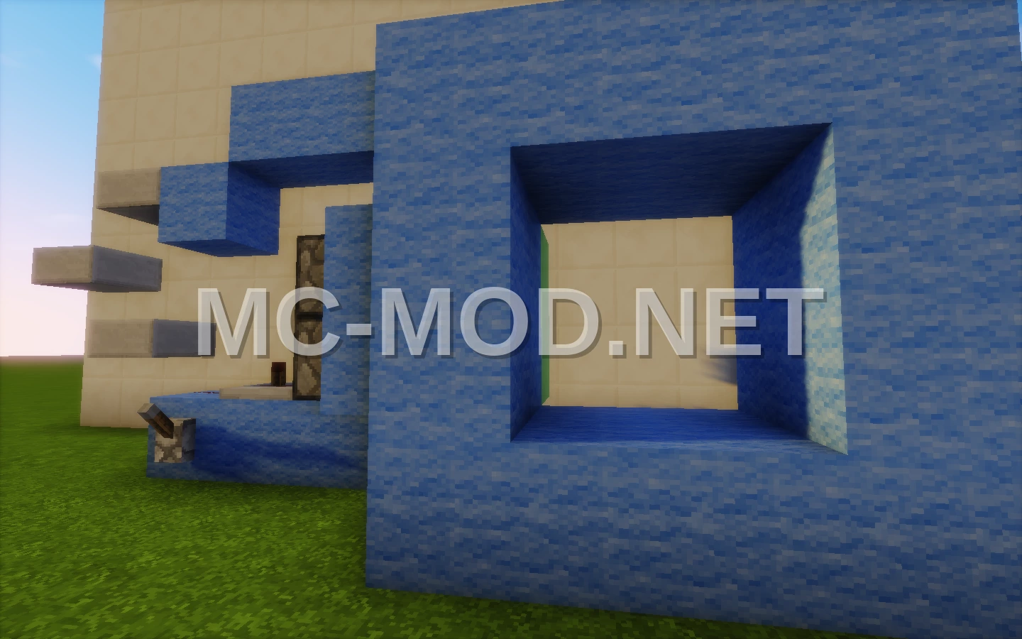 Hidden Piston Door