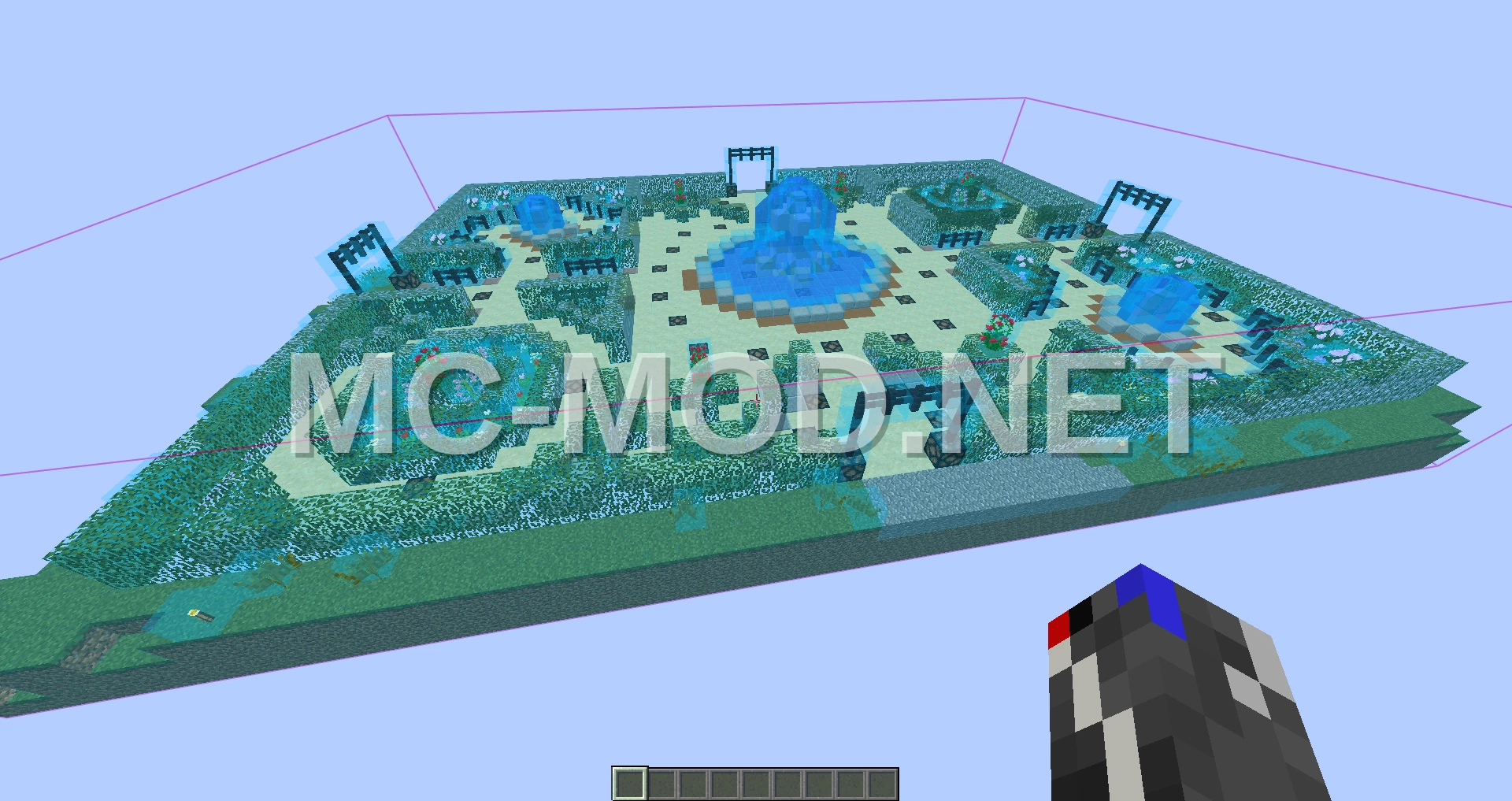 Illuminated Garden With Light Sensor