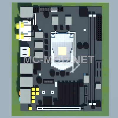 Intel H270N-WIFI Motherboard Pixel Art