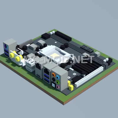 Intel H270N-WIFI Motherboard Pixel Art