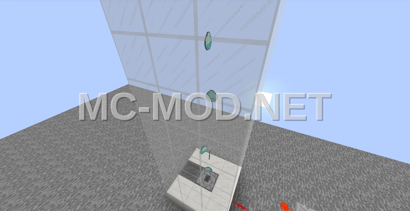 Item Elevator with Iced Path