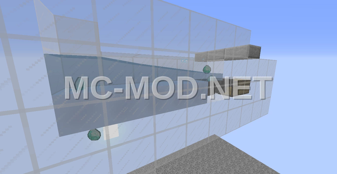 Item Elevator with Iced Path