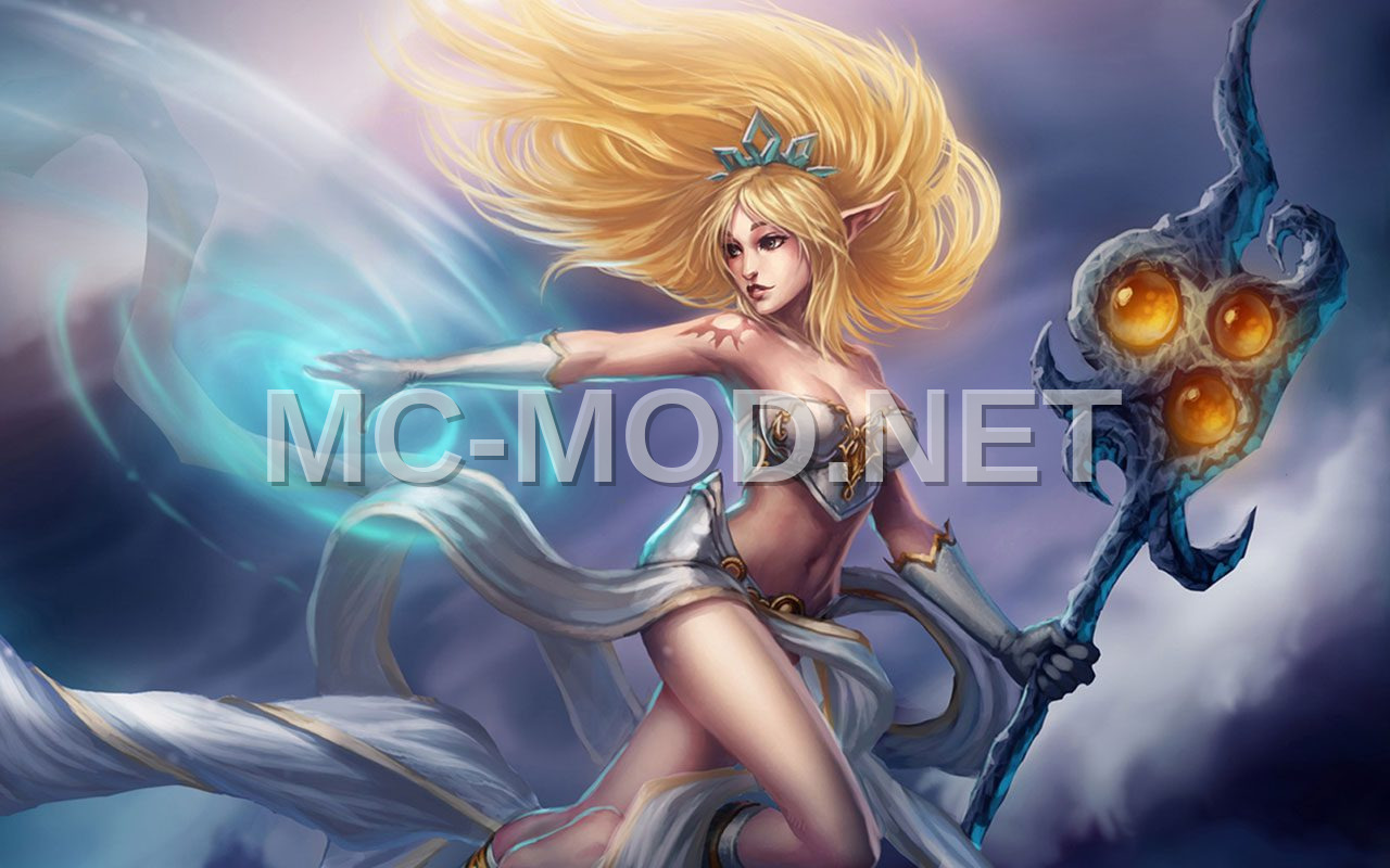 Janna League of Legends Champion Statue