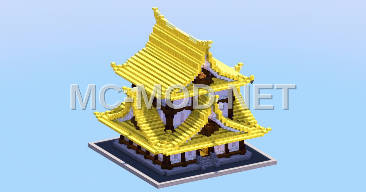 Japanese Bamboo Temple