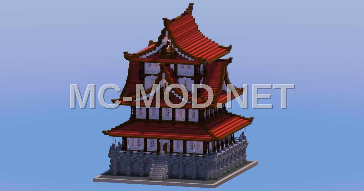 Japanese Castle in Mangrove Style