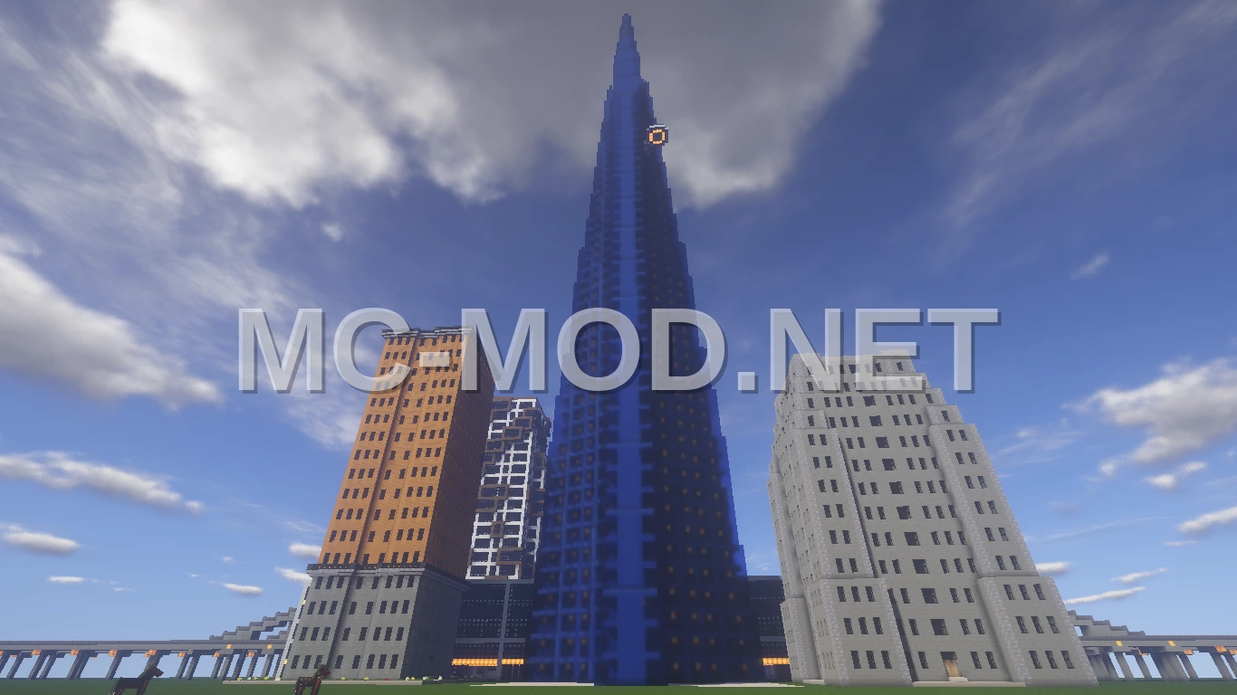 Jeddah Tower Replica – Futuristic Skyscraper