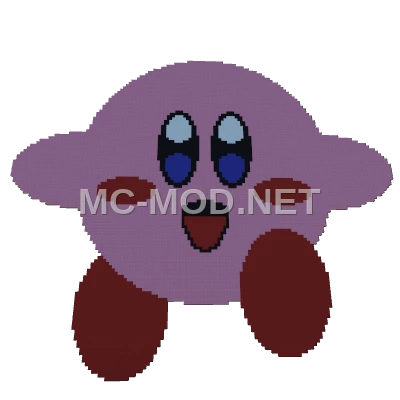 Kirby Pixel Art Build