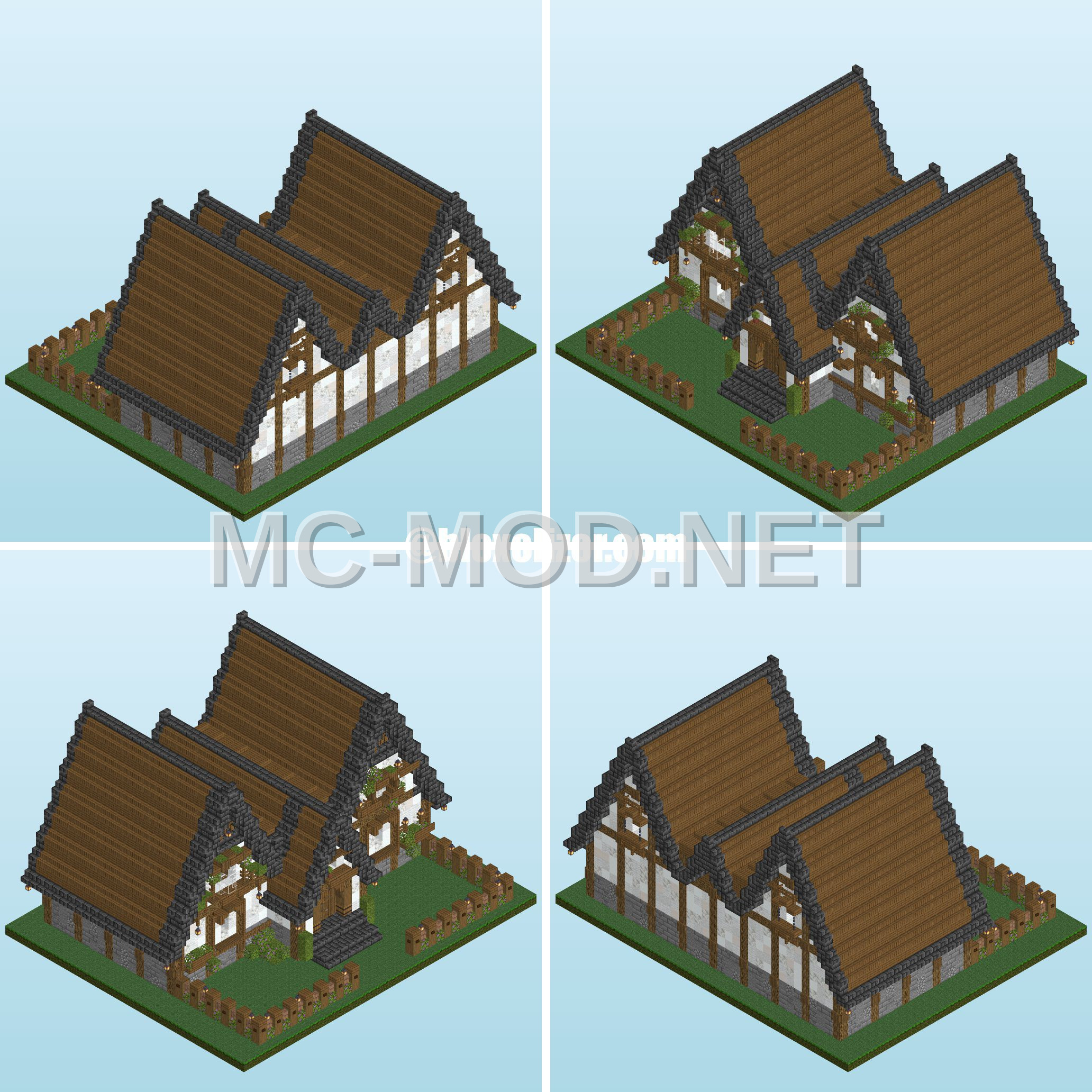 Large Duo Building