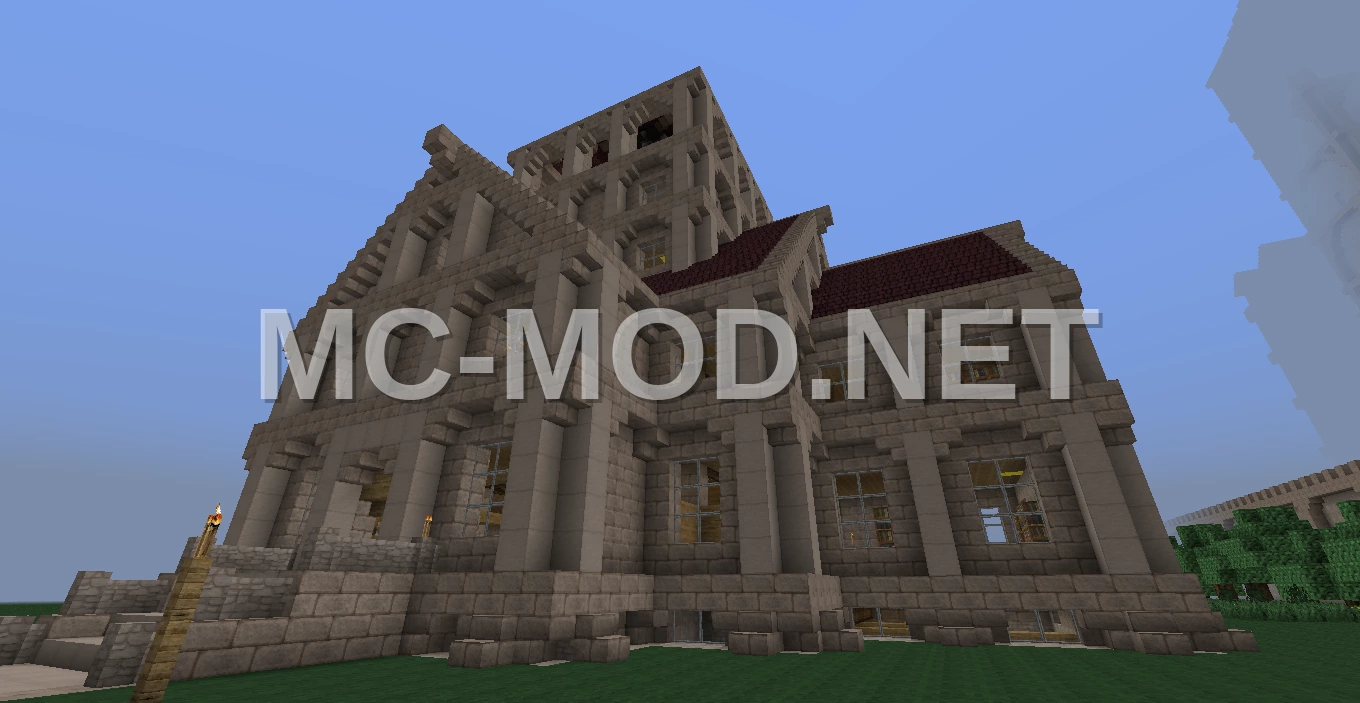 Large Furnished Library