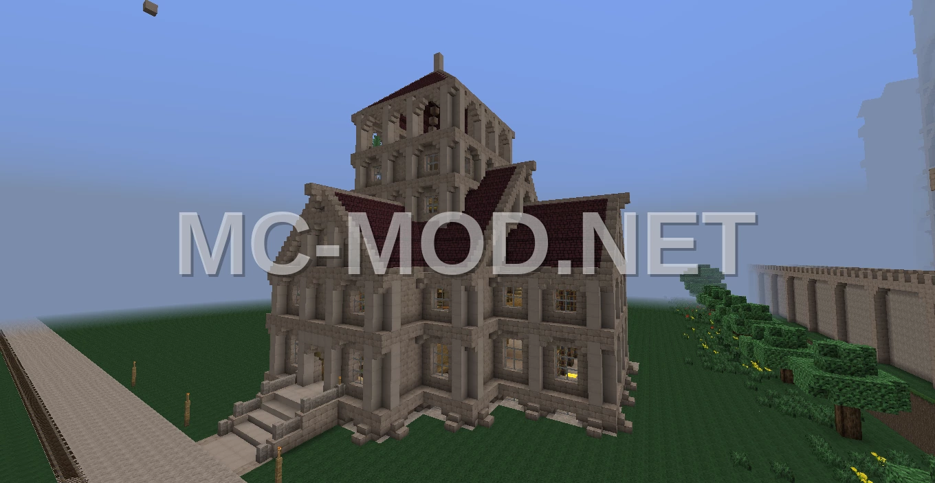 Large Furnished Library