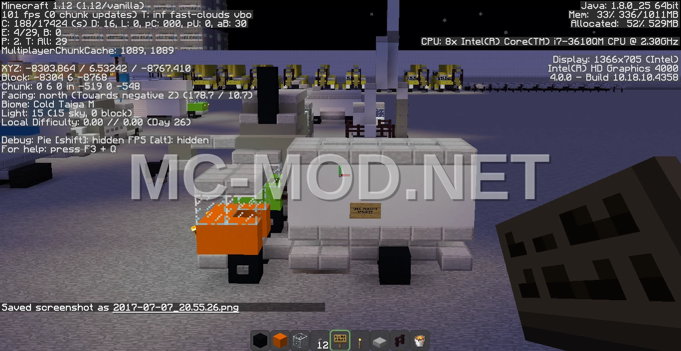 Lava Truck for Snow Clearing