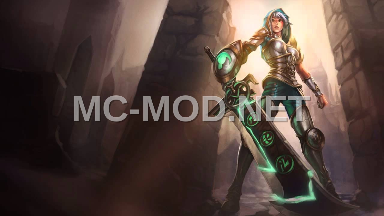 League of Legends Riven Pixel Art