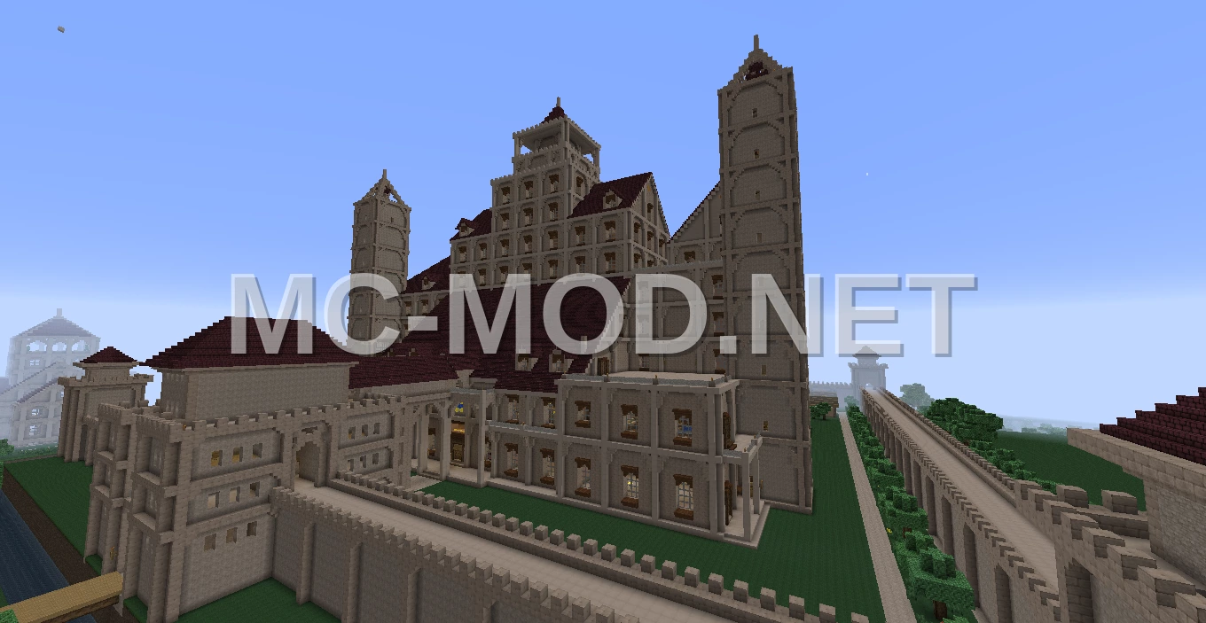 Massive Walled Castle Estate
