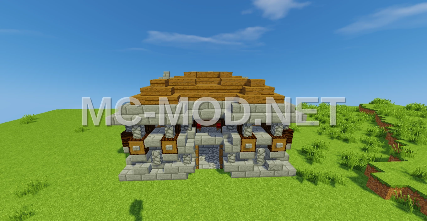 Medieval Barracks Structure