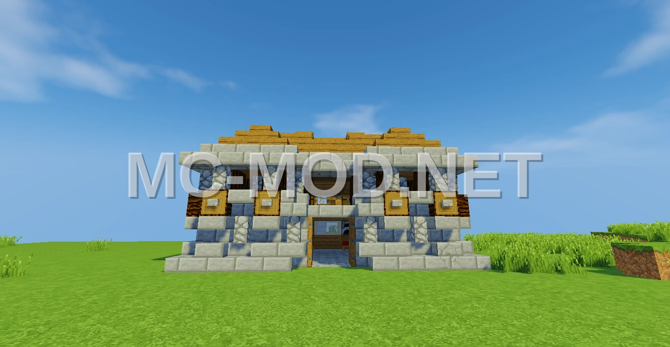 Medieval Barracks Structure