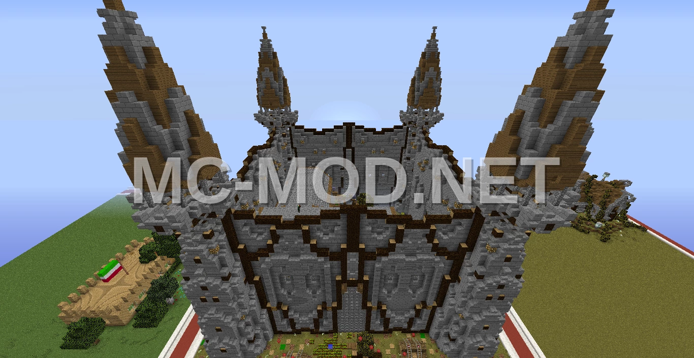 Medieval Castle Exterior – Stone Bricks